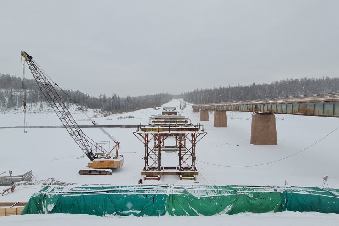 В Якутии возводят мосты по просьбам жителей районов
